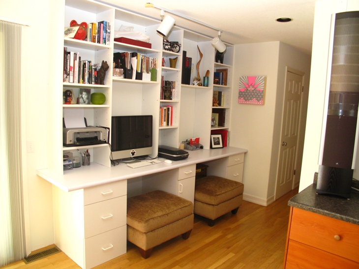 Built in desk