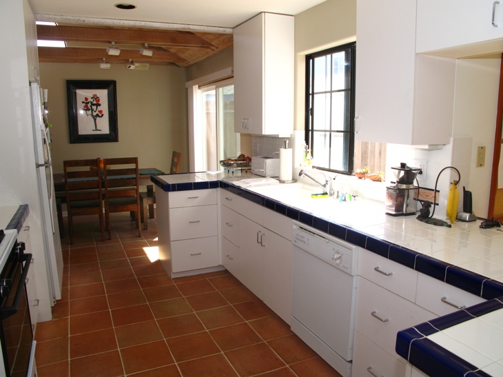 Kitchen in front unit at 379 Rochester