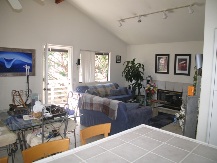 Living Area of Back Unit at 379 Rochester