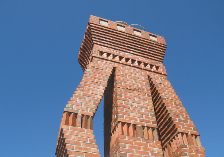 Chimney on East Side Costa Mesa   Home