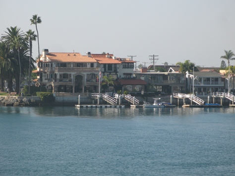 China Cove View across Newport Harbor