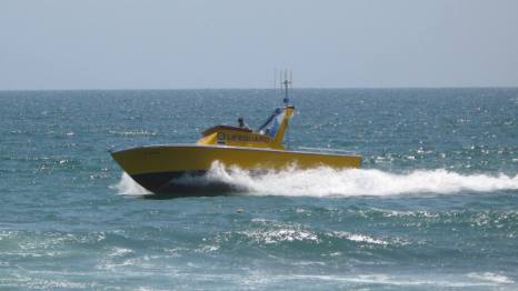 Huntington Beach State Lifeguard Boat