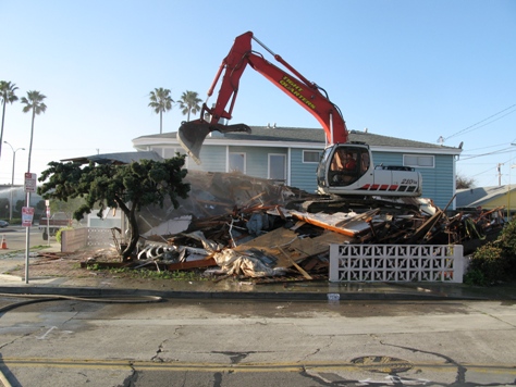Newport Beach home under construction