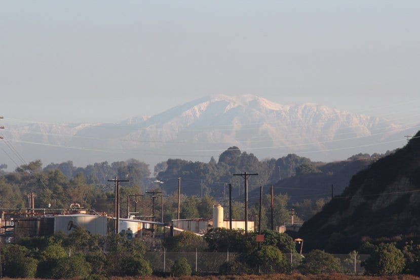 Newport Shores view of mountains Newport Shores in Newport Beach