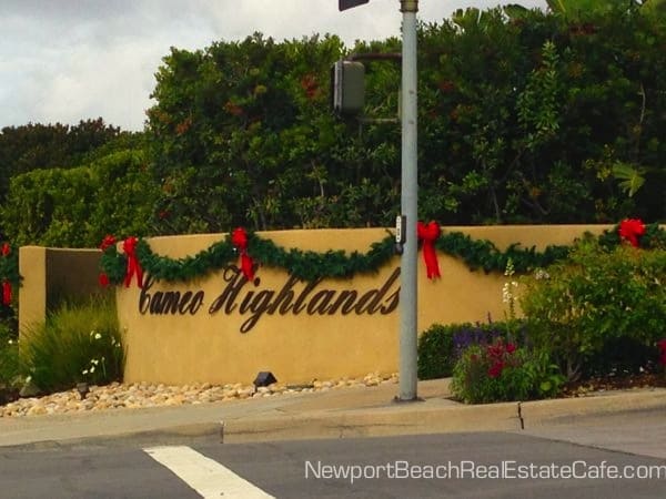 Cameo Highlands in Corona del Mar