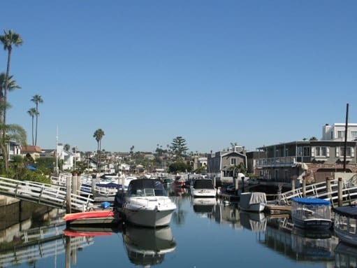 Newport Island in Newport Beach