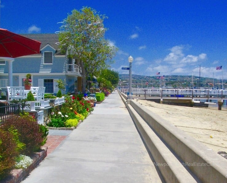 Balboa Island in Newport Beach