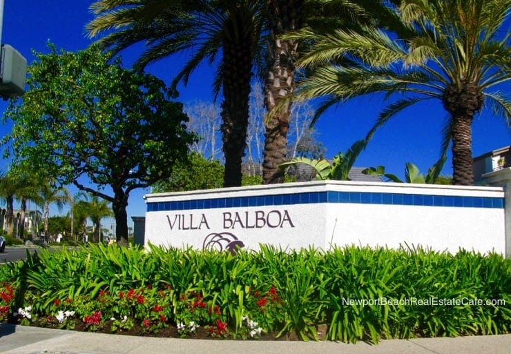 Villa Balboa Condos for Sale Newport Beach CA