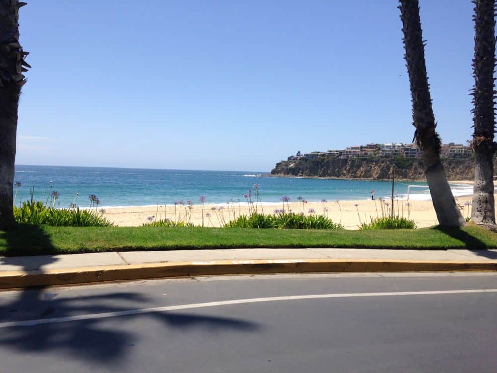 Ocean view homes in Laguna beach