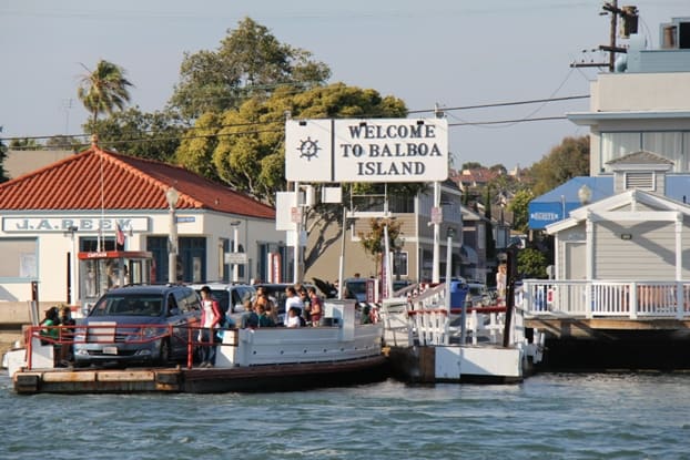 Balboa Island in Newport Beach