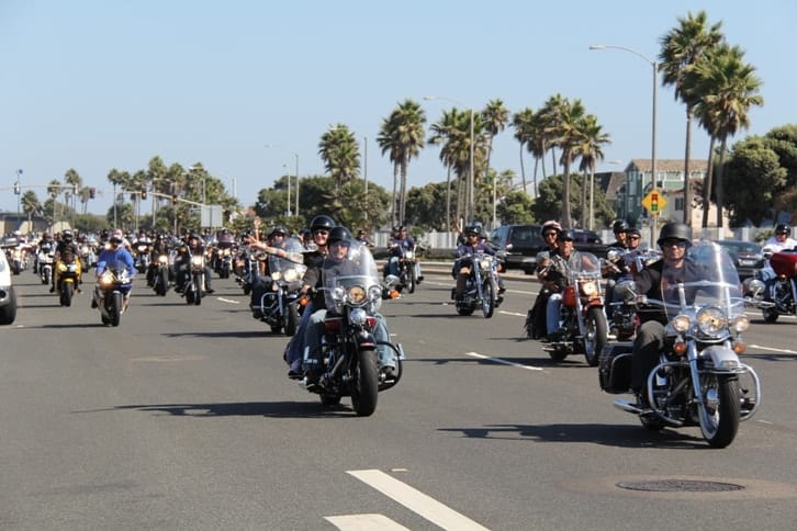 Remember 9.11 Motorcycle Ride Through Orange County, CA