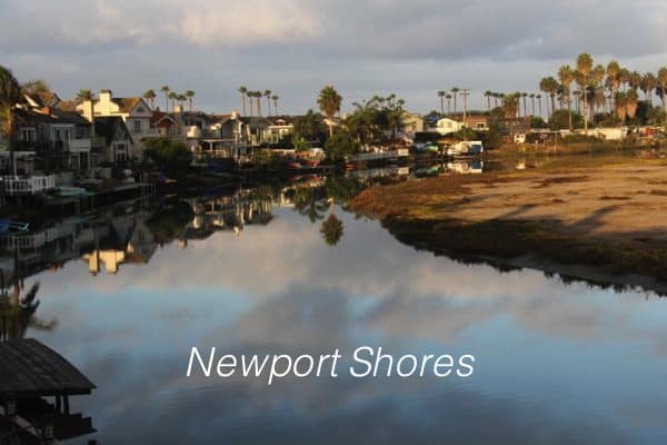 Newport Shores in Newport Beach
