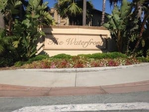 waterfront in Huntington beach