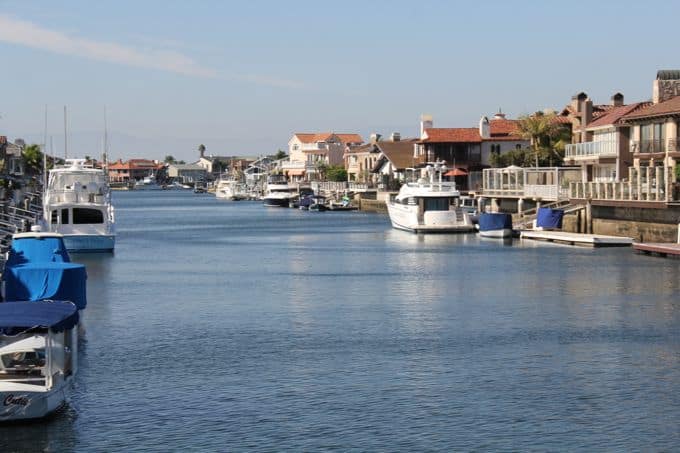 Davneport Island in Huntington Harbor