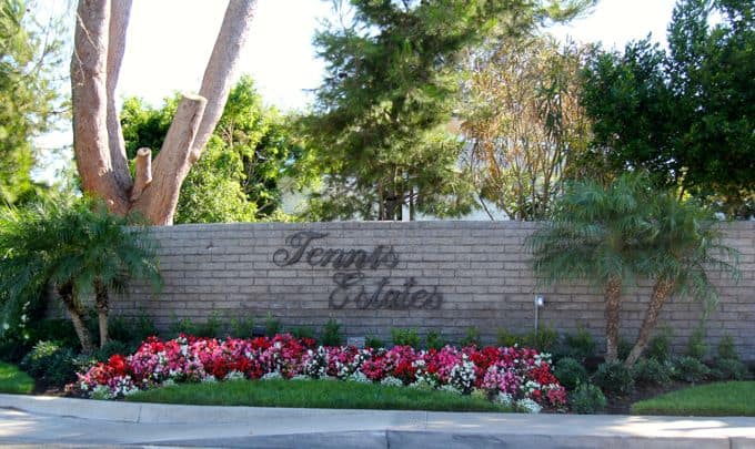 Tennis Estates in Huntington Harbor