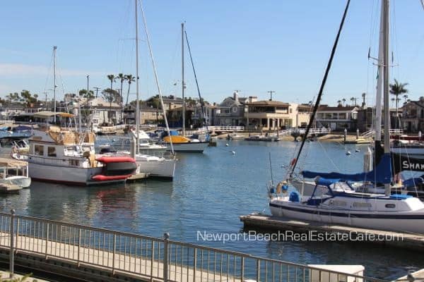 Newport Harbor in Newport Beach