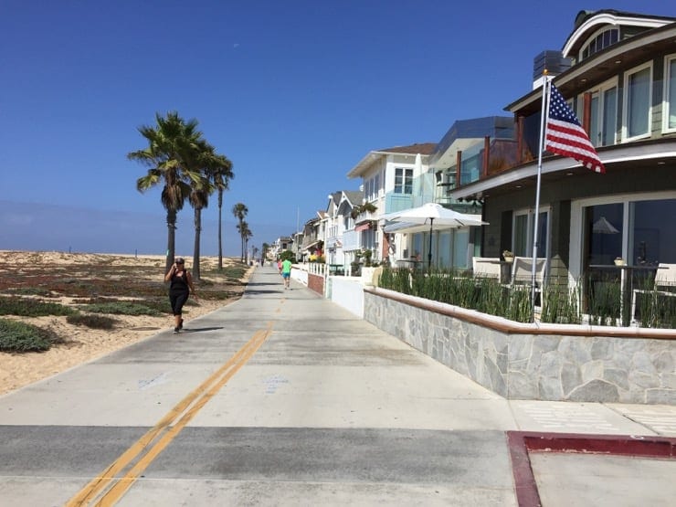 Newport Beach oceanfront homes