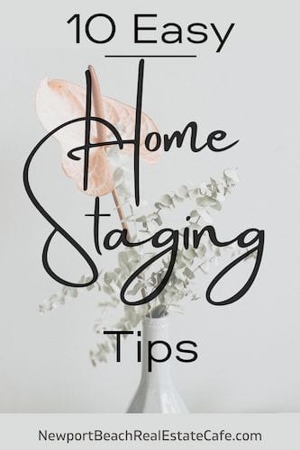 10 easy home staging tips