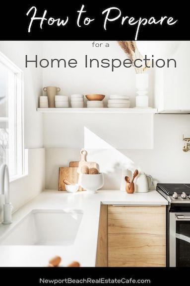 prepare for a home inspection