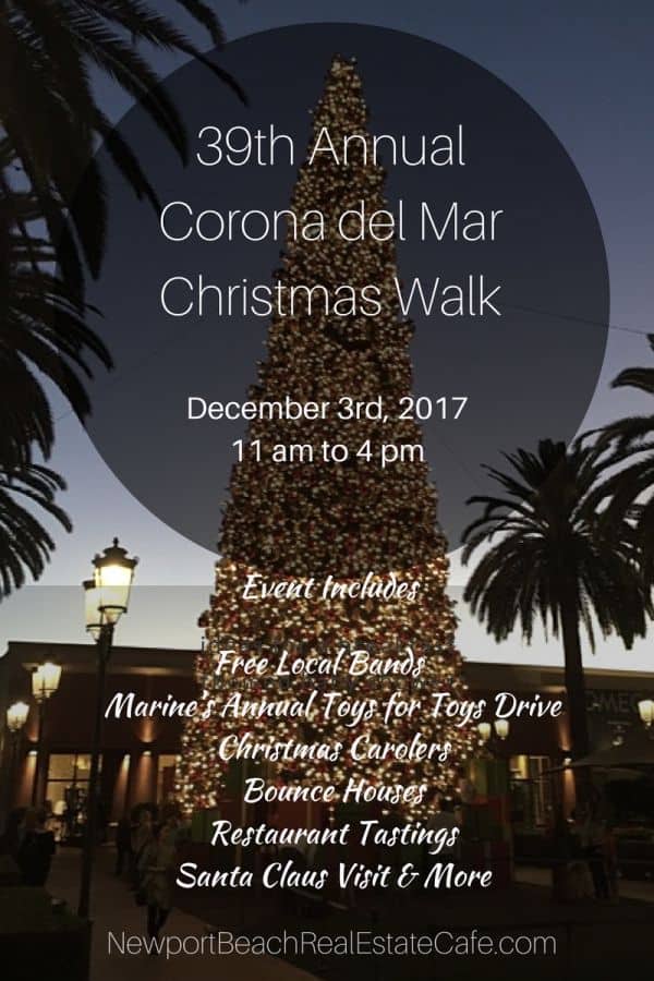Corona del Mar Annual Christmas walk