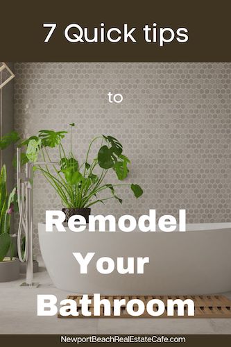 remodel your bathroom