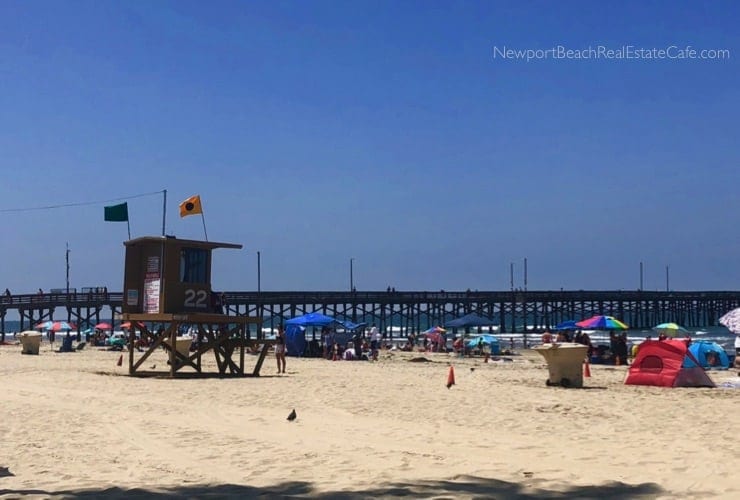 Fourth of July in Beach - Newport Beach Pier