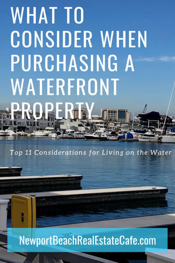 11 Things To Consider When Purchasing Waterfront Property