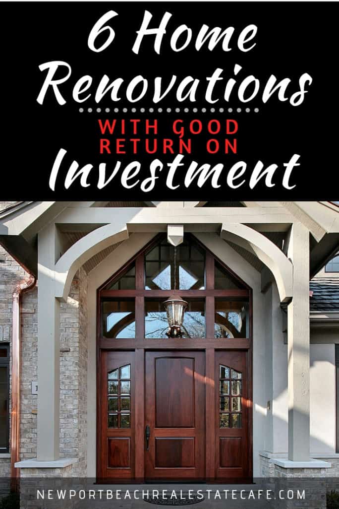 6 Home Renovations with Good ROI 