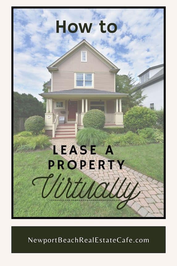 How to lease a property virtually