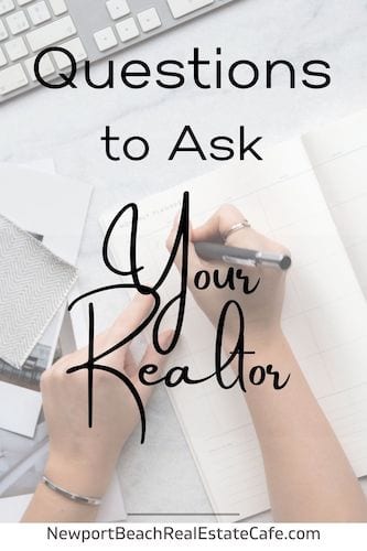 Questions to ask a Realtor