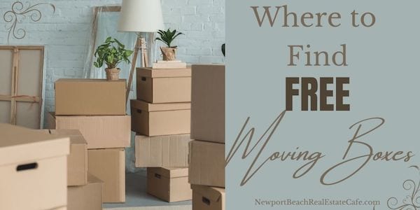 Where to Get Free Moving Boxes