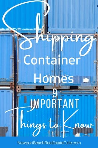 shipping container houses