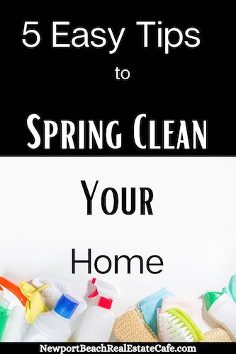 spring clean your home