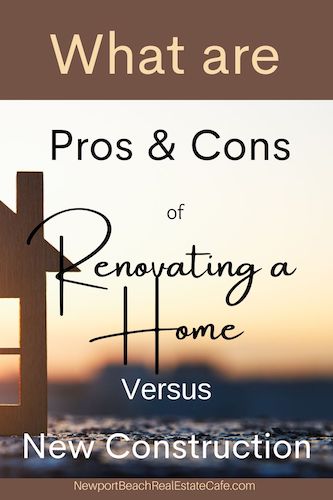 renovating a home
