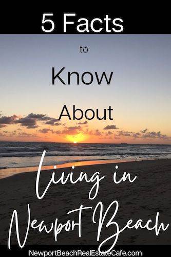 living in newport beach