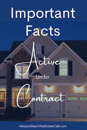 What Does Under Contract Mean?
