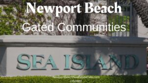 Does Newport Beach CA Have Guard Gated Communities?