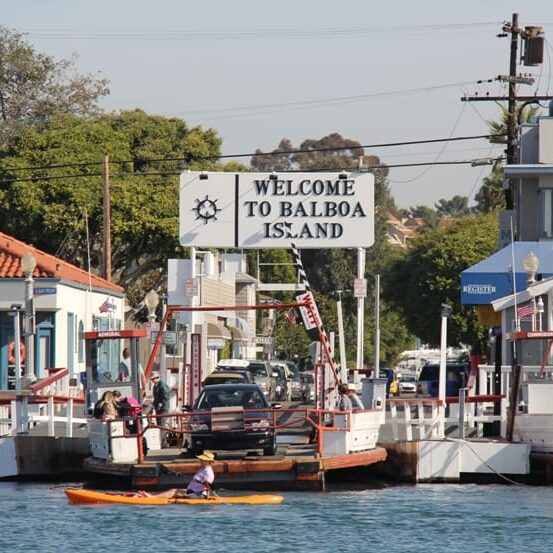 Balboa Island in Newport Beach