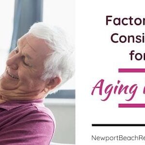 Considerations for Aging in Place