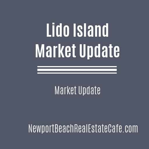 Lido Island Newport Beach Market Update