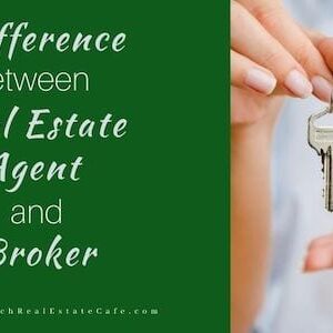 Real estate agent and broker