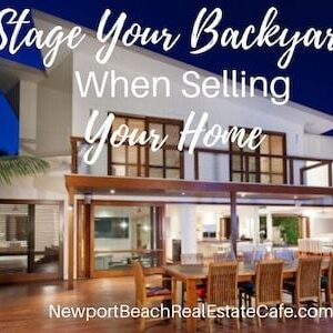Stage your backyard to sell