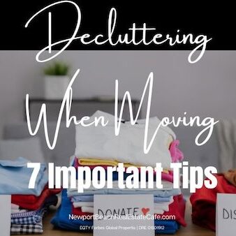 declutter when moving