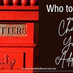 change your address