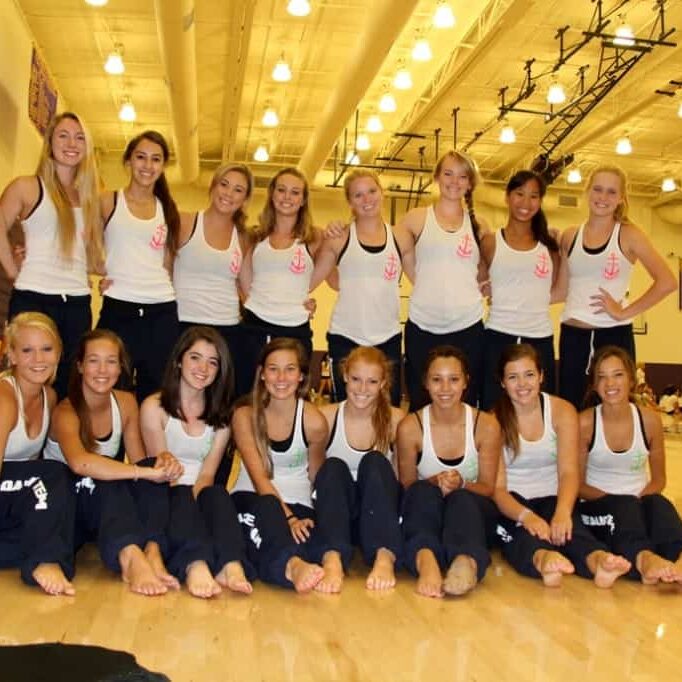 Newport Harbor high school dance team