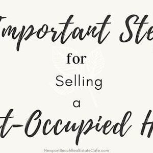sell a tenant occupied home