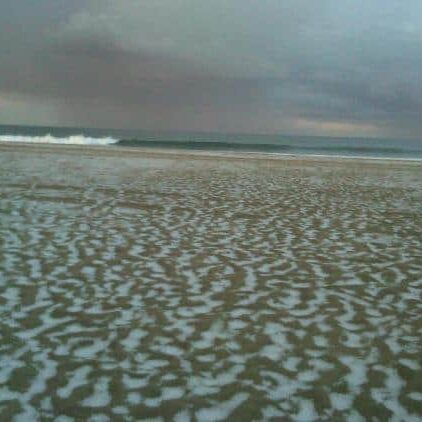 snow in Newport Beach